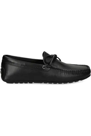 HUGO BOSS Bow-detail loafers
