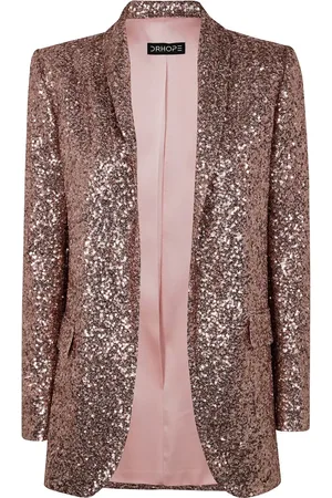 DRHOPE Sequin-embellished blazer