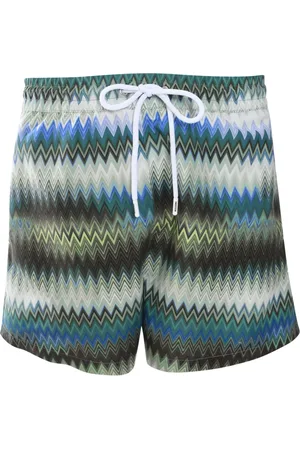 Missoni Zigzag-print swim shorts