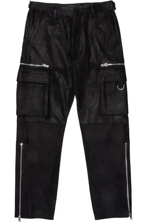 Purple Brand Zipped cargo trousers