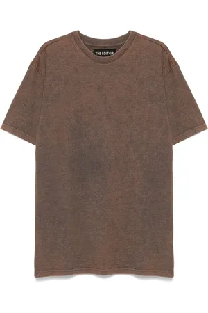 THE EDITOR Cotton T-shirt