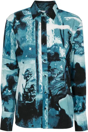 Erdem Graphic print long sleeves shirt