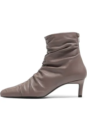 Bimba y Lola 60mm leather ankle boots