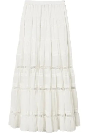 Twin-Set Tiered maxi skirt