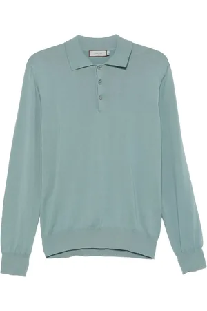 CANALI Cotton polo top