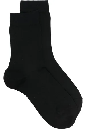 Falke Intarsia-knit logo cotton socks