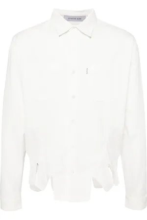 JUNTAE KIM Square petal corset shirt