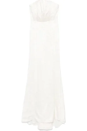 Redemption Patterned-jacquard maxi dress