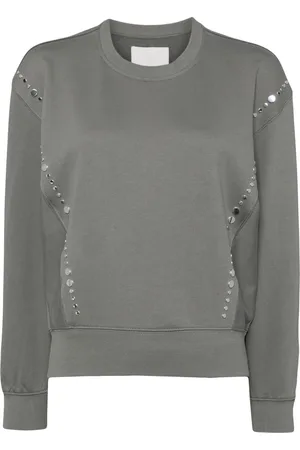 3.1 Phillip Lim Studded cotton sweatshirt