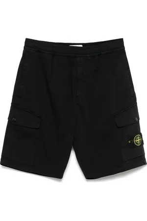 Stone Island Compass-badge cargo shorts