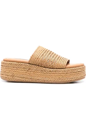 Casadei 65mm interwoven-design sandals