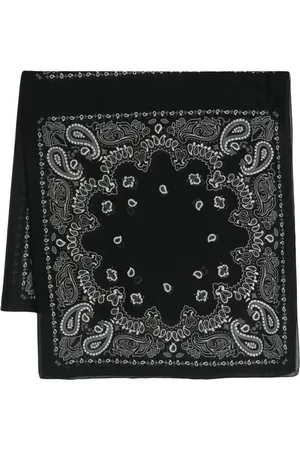 DESTIN Cot bandana-print scarf