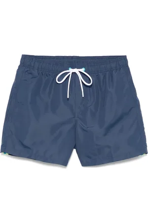 Sundek Stripe-detailing swim shorts