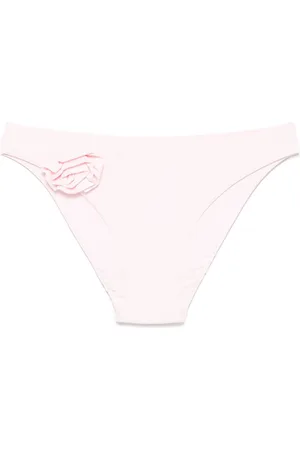 FISICO Floral-appliqu?? bikini bottoms