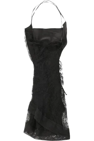 MARC LE BIHAN Lace-panelled top