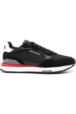 Woolrich Retro panelled logo-print sneakers