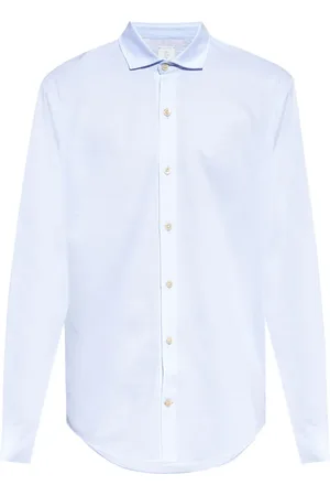 ELEVENTY Cutaway collar shirt