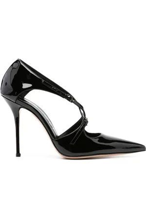Casadei Anna 100mm leather pumps