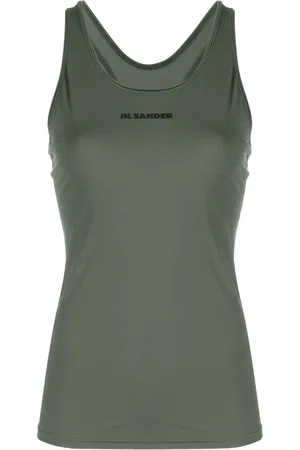 Jil Sander Logo-print tank top