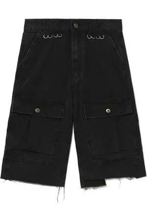 We11 Done Cotton cargo shorts