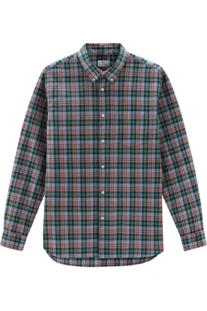Woolrich Check-print cotton shirt