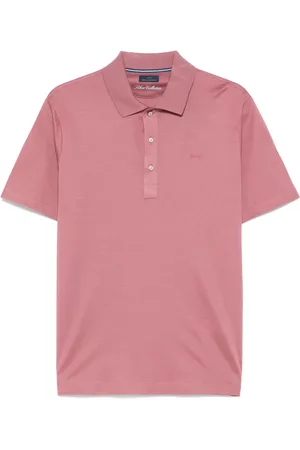 Paul & Shark Shark Fin-embroidery polo shirt