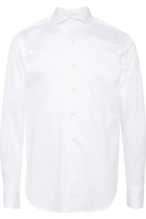 CANALI Cotton long-sleeve shirt