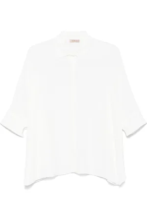 BLANCA Batwing-sleeves shirt