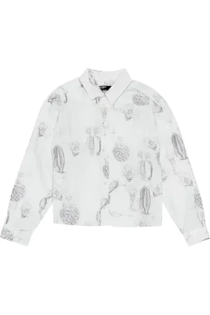 Bimba y Lola Cactus L??piz-print shirt