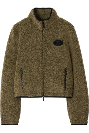 Burberry Fleece cropped jacket