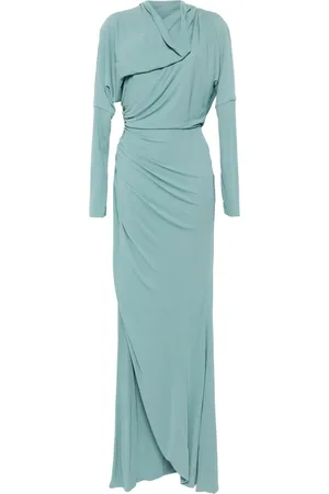 Elie saab Asymmetric jersey dress