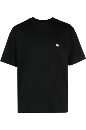 DANTON Logo-print cotton-blend T-shirt