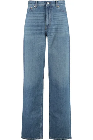 VALENTINO GARAVANI High-rise wide-leg jeans