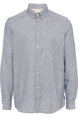 Paul Smith Button-up cotton-blend shirt
