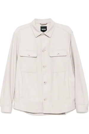 HUGO BOSS Flap-pockets shirt jacket