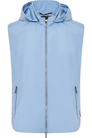 MOORER Zip-up gilet