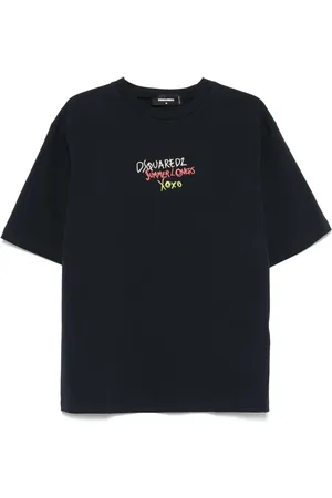 Dsquared2 Logo-embroidered T-shirt