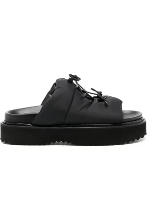 Simone Rocha Lace-up platform slides