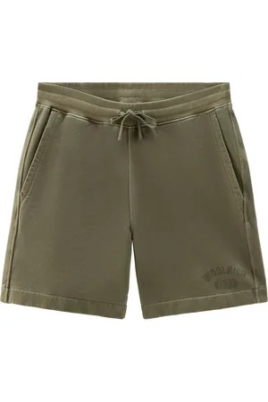 Woolrich Logo-print cotton shorts