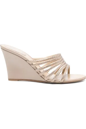 RENE CAOVILLA 80mm crystal-embellished sandals