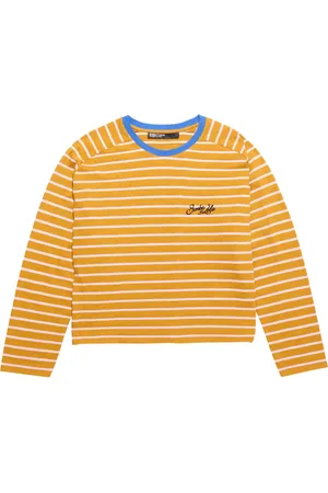 Bimba y Lola Striped long-sleeve top
