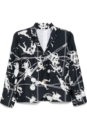 Thom Browne Graphic-print sport coat