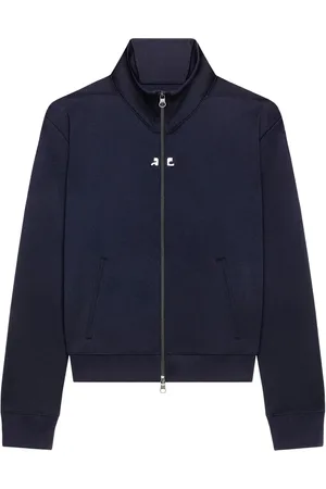 Courrèges Logo-embroidered track jacket