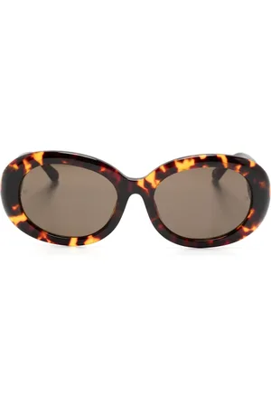 Linda Farrow Lina round-frame sunglasses