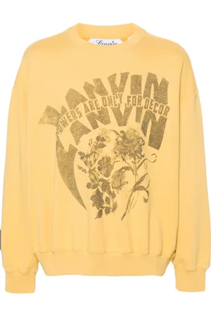 Lanvin X Future logo-print cotton sweatshirt