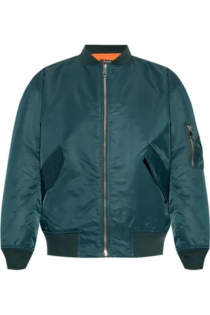 A.P.C. Logo-embroidered bomber jacket