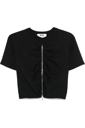 Msgm Zip T-shirt