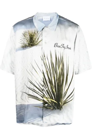 BLUE SKY INN Logo-embroidered shirt