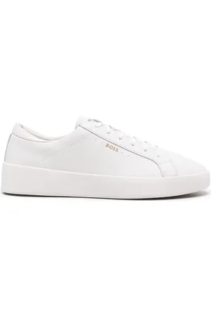 HUGO BOSS Lace-up leather sneakers
