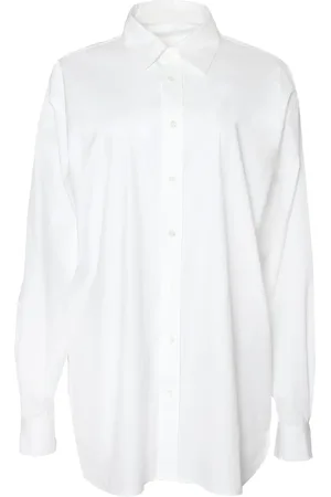Carolina Herrera Straight-point collar cotton shirt